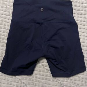 lululemon athletica Women's Dark Blue Bike Shorts
